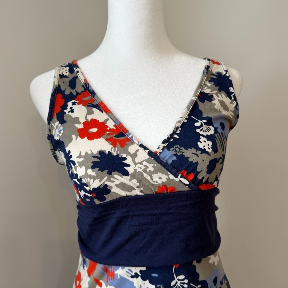 Patagonia Size S Floral Dress - Navy, Red, White - Picture 2 of 10